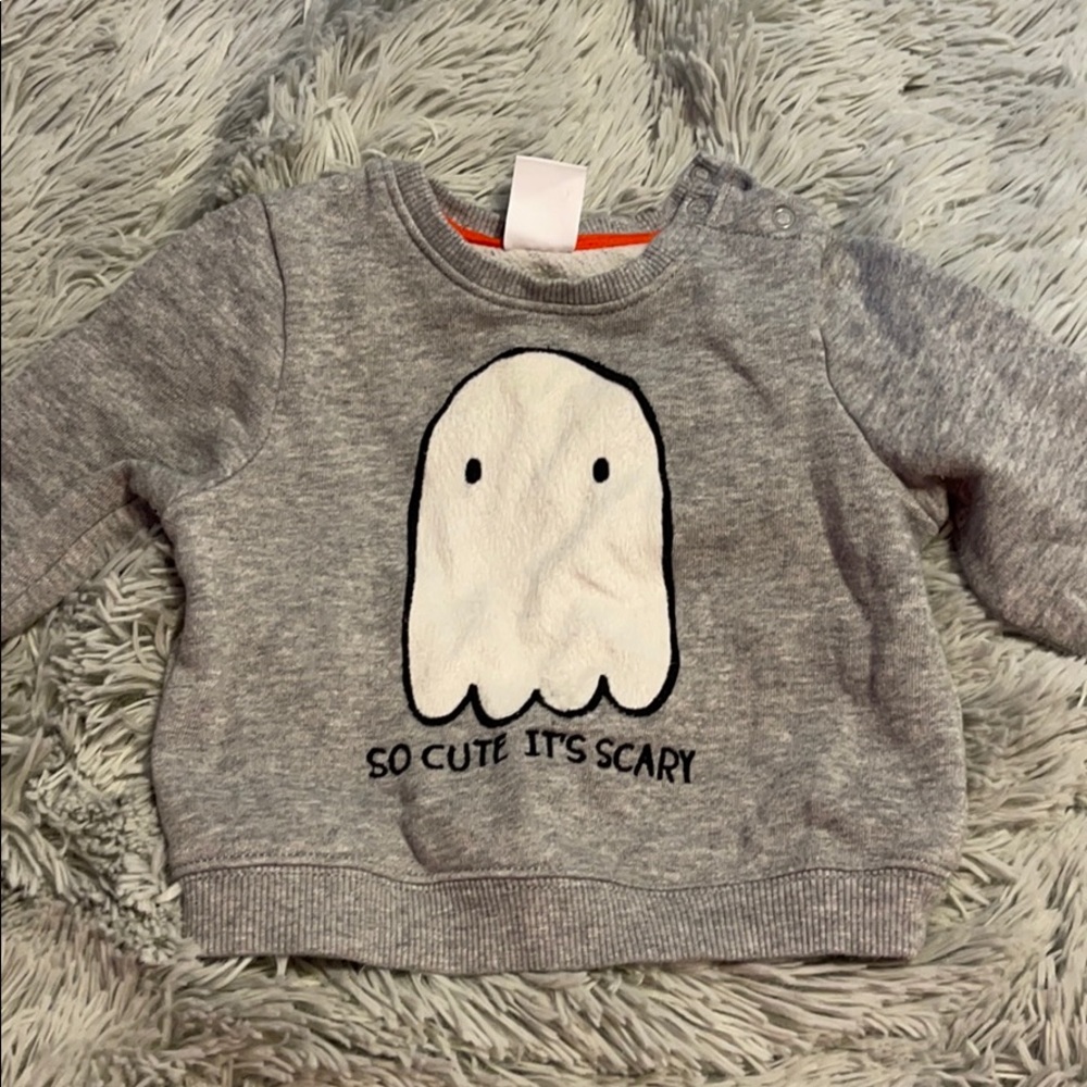 Halloween ghost sweatshirt